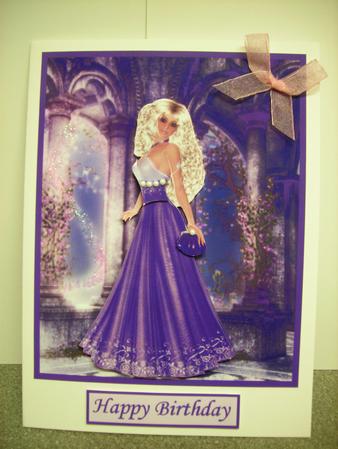 1st Night Out Decoupage by Diane Greenwood