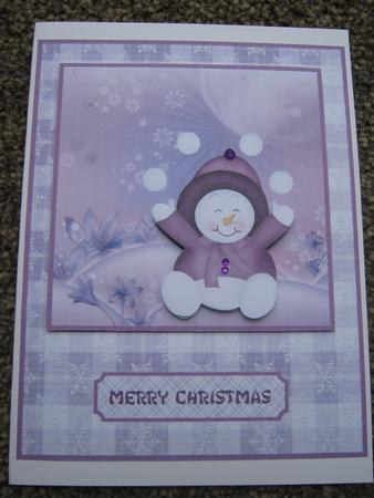 Little Snowman in Fantasia by Diane Greenwood