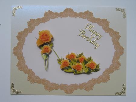Yellow Rose Flower Shoe by Diane Greenwood