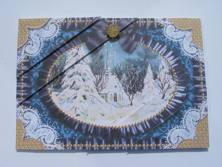 Midnight Village Duo Corner A5 Stacker by Diane Greenwood
