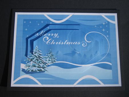 Merry Christmas A5 by Diane Greenwood