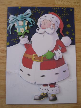 Santa Dude Decoupage Sheet. by Diane Greenwood