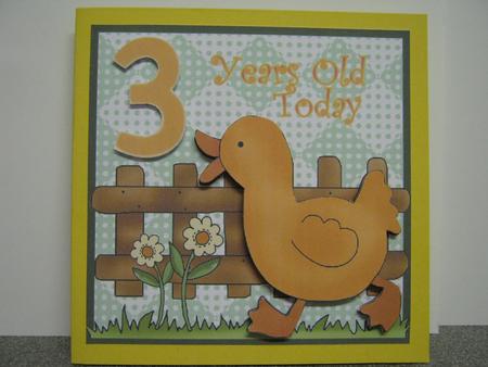 Duckie Age Card by Diane Greenwood