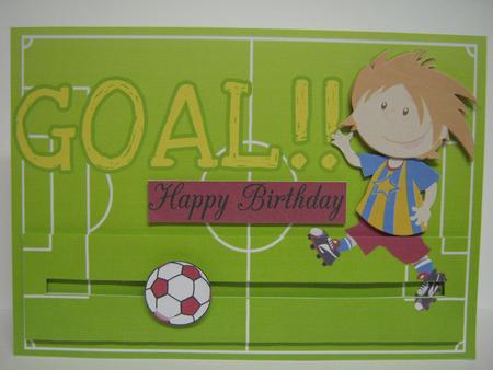 Football Goal! by Diane Greenwood