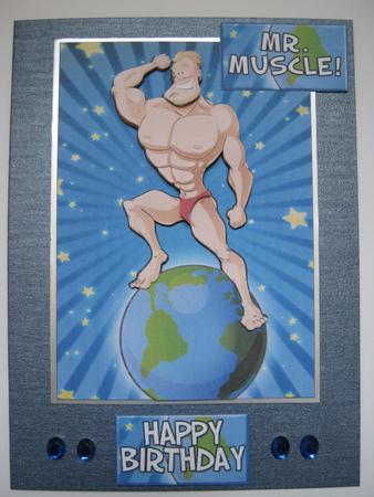 Muscleman Dude. by Diane Greenwood