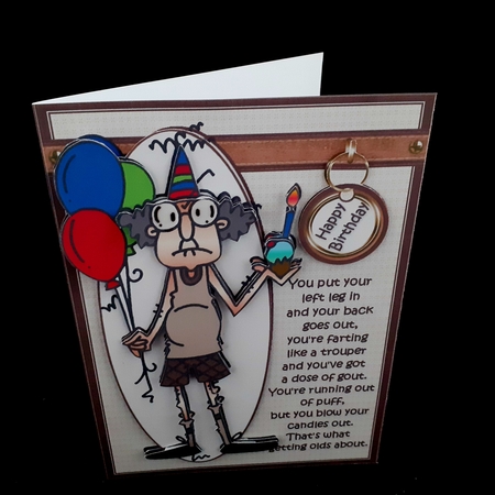 Gus does the Okey Cokey mini kit by Diane  Hitchcox
