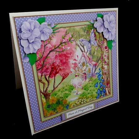 Enchanted Fairy Garden by Diane  Hitchcox