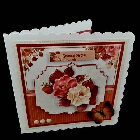 Rose cluster by Diane  Hitchcox