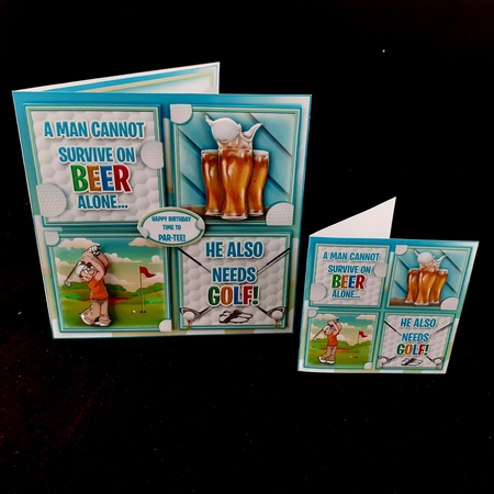 3 Cheers for Beer, Golf and YOU! by Diane  Hitchcox