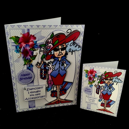 8x8 Stella I thought you said accessorise mini kit by Diane  Hitchcox