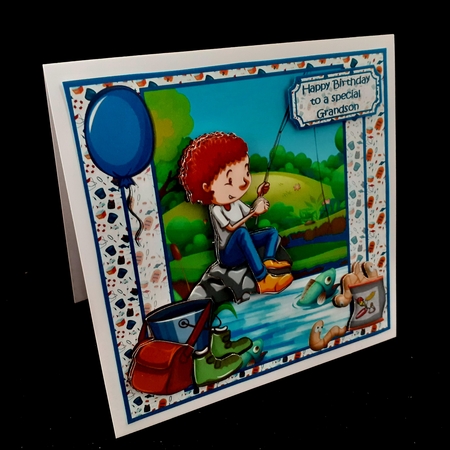 Gone fishing by Diane  Hitchcox
