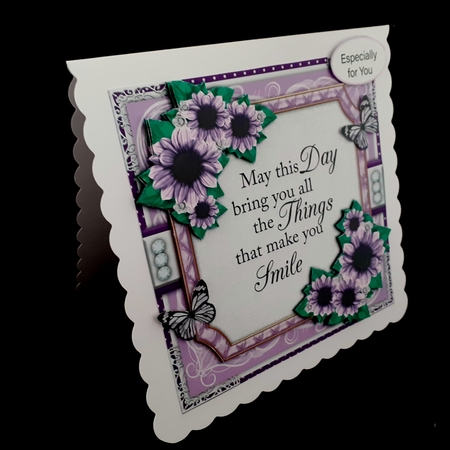Beautiful Sunflowers1 Mini Card Kit by Diane  Hitchcox