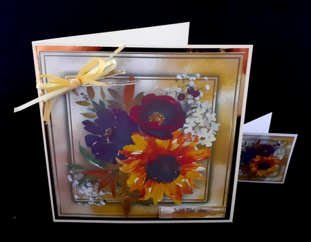 Beautiful Sunflower Blooms  by Diane  Hitchcox
