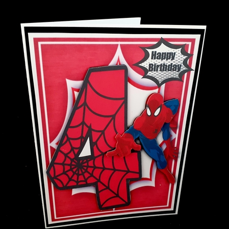 Spidermans 4th Birthday by Diane  Hitchcox