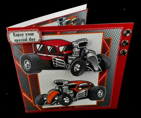 Classic racing cars by Diane  Hitchcox