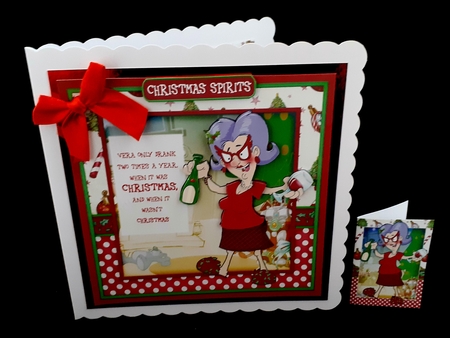 Veras Christmas Drinks 4 Sheet Mini Kit by Diane  Hitchcox