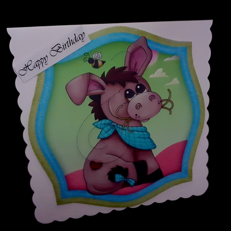 Cute Dilly Donkey by Diane  Hitchcox