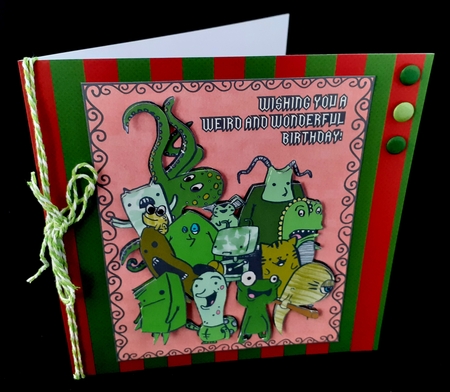 Weird Creatures Birthday by Diane  Hitchcox