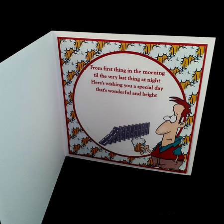 Dominoes and a pint insert by Diane  Hitchcox