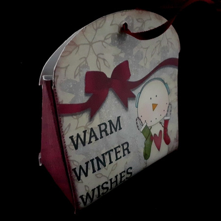 2019 Christmas Folded bag 11 by Diane  Hitchcox