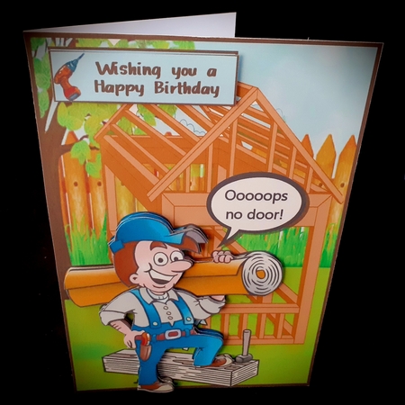 The carpenter by Diane  Hitchcox