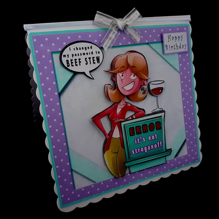 Password Error - Decoupage by Diane  Hitchcox
