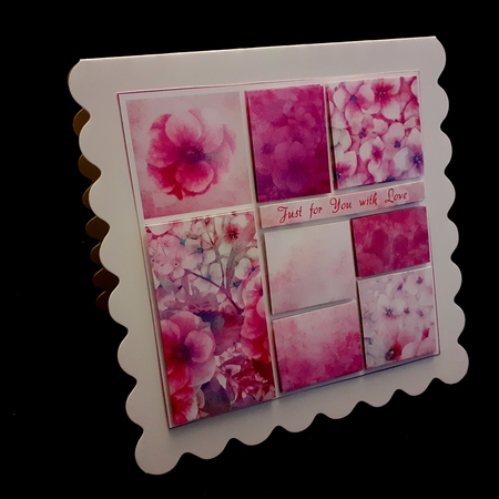 Easy Cut Layout Card Toppers - Pretty Pinks by Diane  Hitchcox