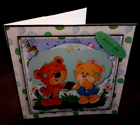 Sweet Brown Bear 3 by Diane  Hitchcox
