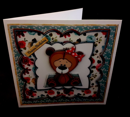 Cute  Birthday Girl  by Diane  Hitchcox