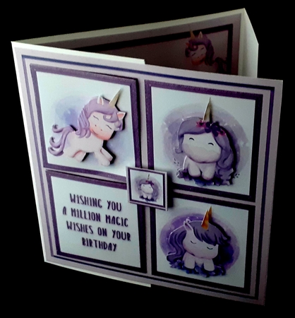 Magical Unicorns 2 Mini Kit by Diane  Hitchcox