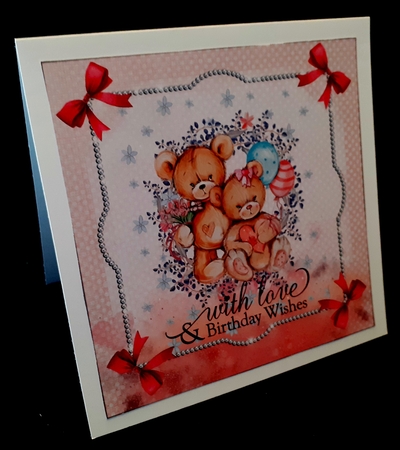 Happy Birthday Bears Card by Diane  Hitchcox