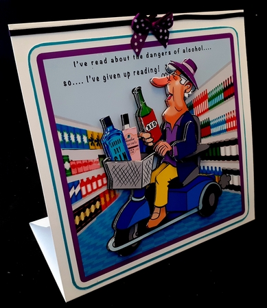 The Dangers Of Alcohol - Decoupage by Diane  Hitchcox