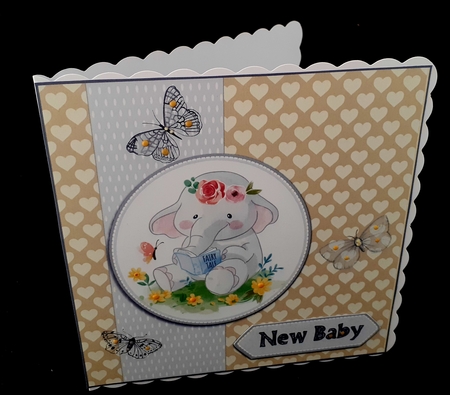 Cute elephant by Diane  Hitchcox