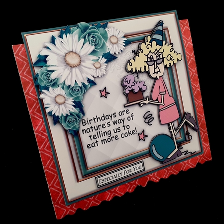 Stella Eat More Cake Mini Card Kit by Diane  Hitchcox