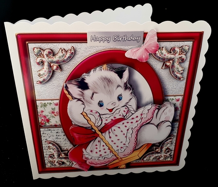 Vintage Friends 3 by Diane  Hitchcox