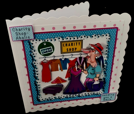 Charity Shop-Aholic - Decoupage by Diane  Hitchcox