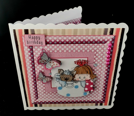 Bath Time Fun - Decoupage by Diane  Hitchcox