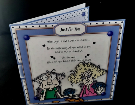 Gus & Stella - Deck of Cards Mini Card Kit by Diane  Hitchcox
