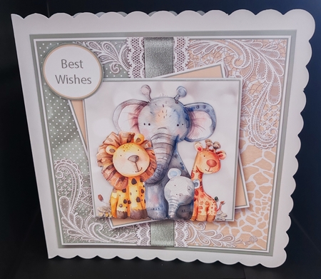 Cute Safari Kit  by Diane  Hitchcox