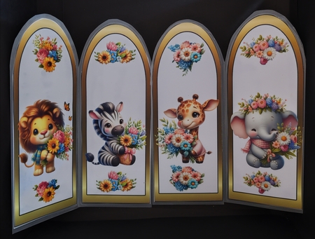 Baby animals book marks by Diane  Hitchcox
