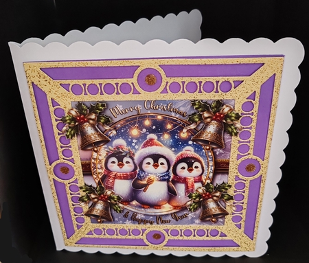 Penguin Choir 4 by Diane  Hitchcox