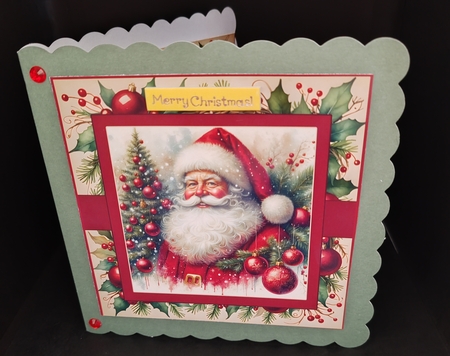Vintage Santa by Diane  Hitchcox