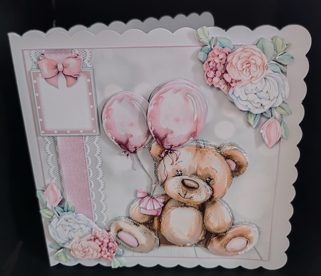 Birthday Girl Topper Kit  by Diane  Hitchcox
