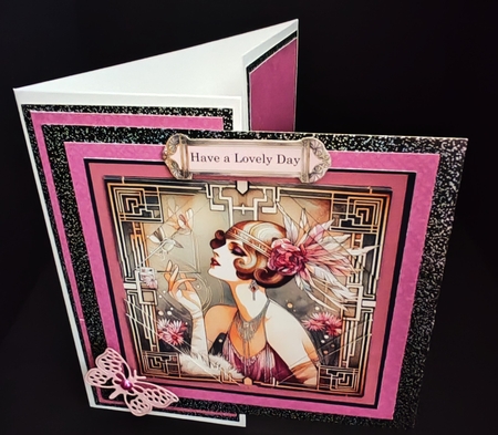 Art Deco Glamour #4 by Diane  Hitchcox
