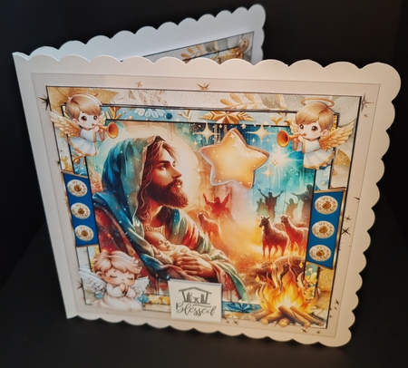 MINI KIT: NATIVITY/BLESSED by Diane  Hitchcox