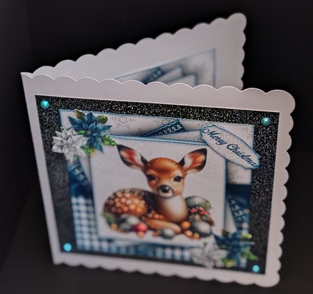 Winter Deer Mini Kit by Diane  Hitchcox