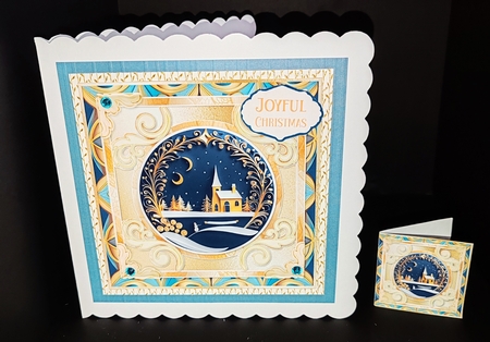 Joyful Christmas 11 Cut-Out Card Mini Kit by Diane  Hitchcox