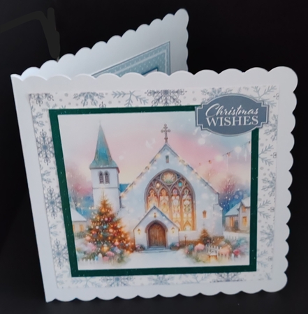 Christmas Church  by Diane  Hitchcox