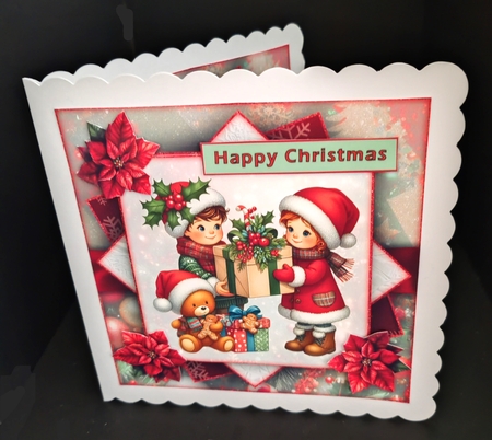 Christmas Gifts Mini Kit 7X7 by Diane  Hitchcox