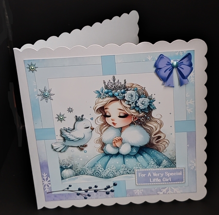 Winter princess no 2 by Diane  Hitchcox